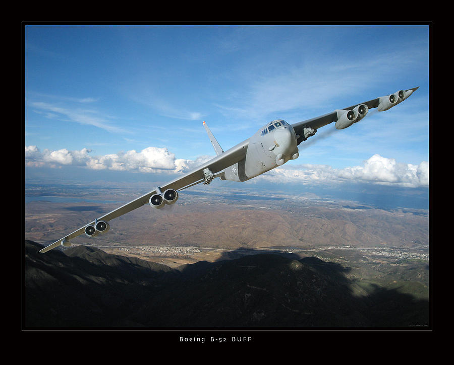B-52 Buff Photograph by Larry McManus