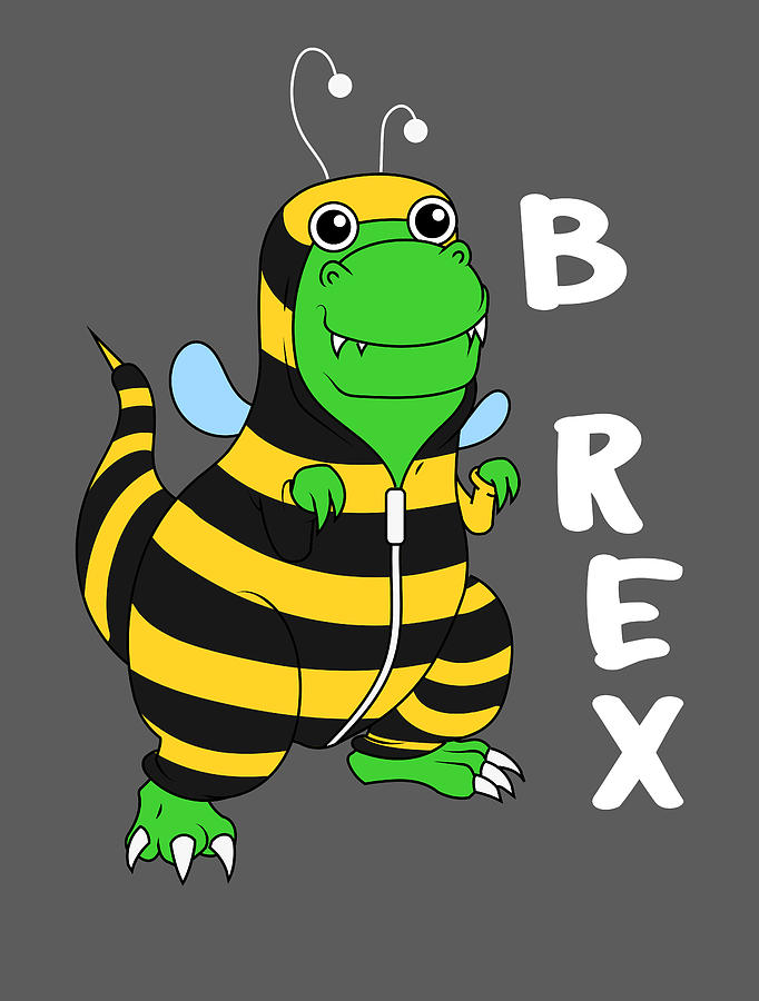 B Rex - Funny Trex For Men Women Kids Beekeeper Awareness Costume ...