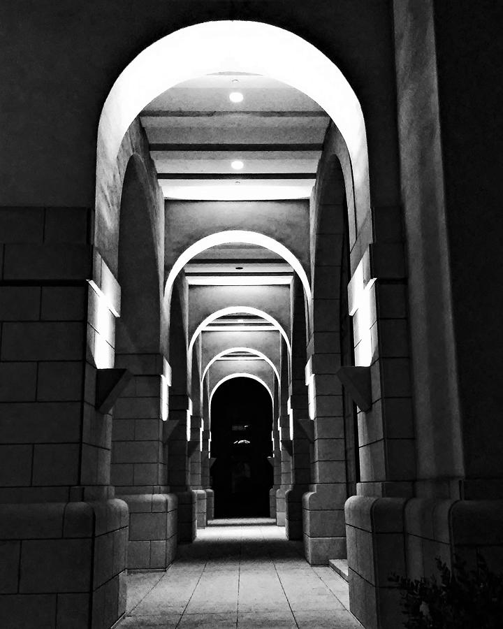 b/w Archway Photograph by Andrew Lawrence