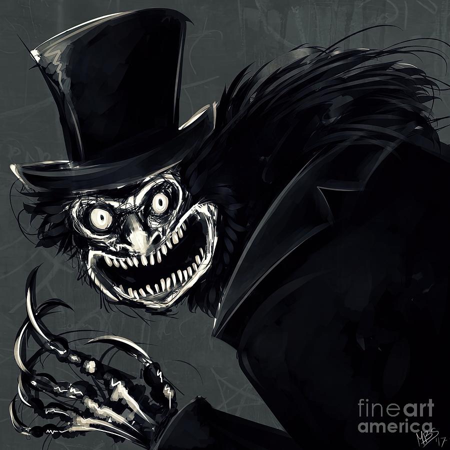 Babadook Painting by Sophia Parker | Fine Art America