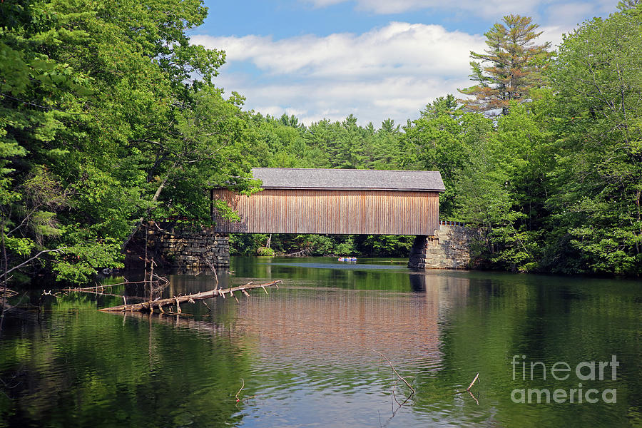 Babbs Covered Bridge Photograph by Jim Beckwith - Fine Art America