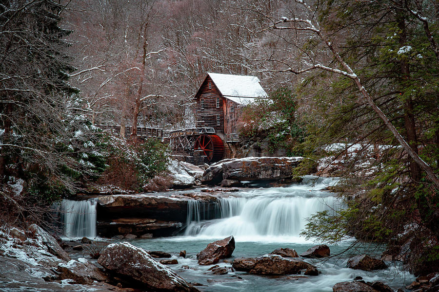 Babcock Grist Mill Photograph by Daniel Parlock - Fine Art America