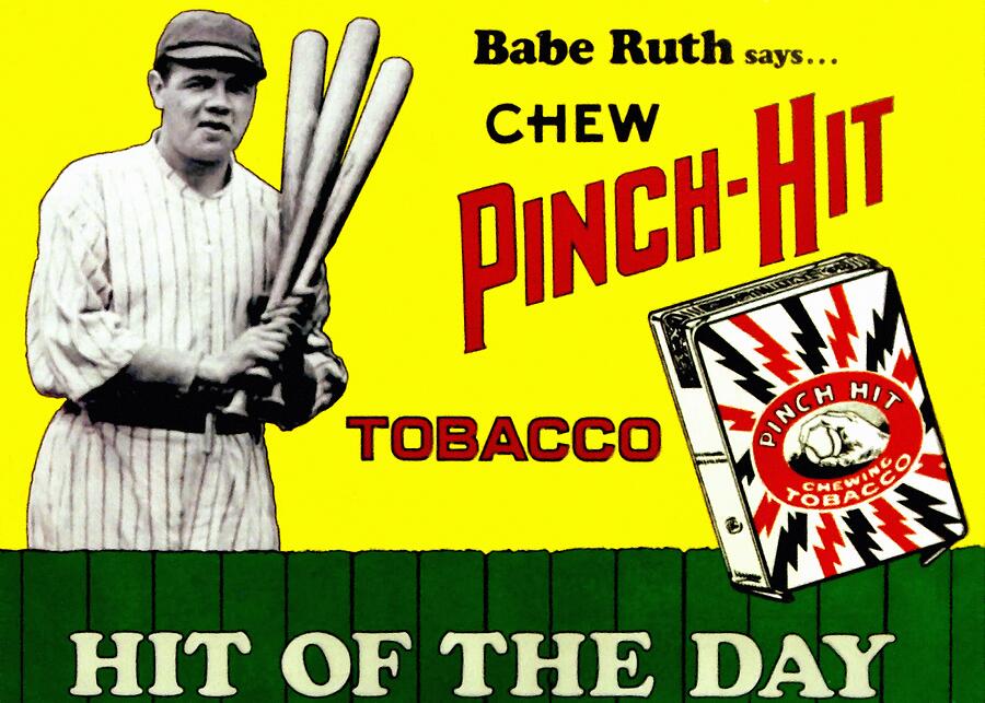 Babe Ruth & Tobacco” 1920s-1940s