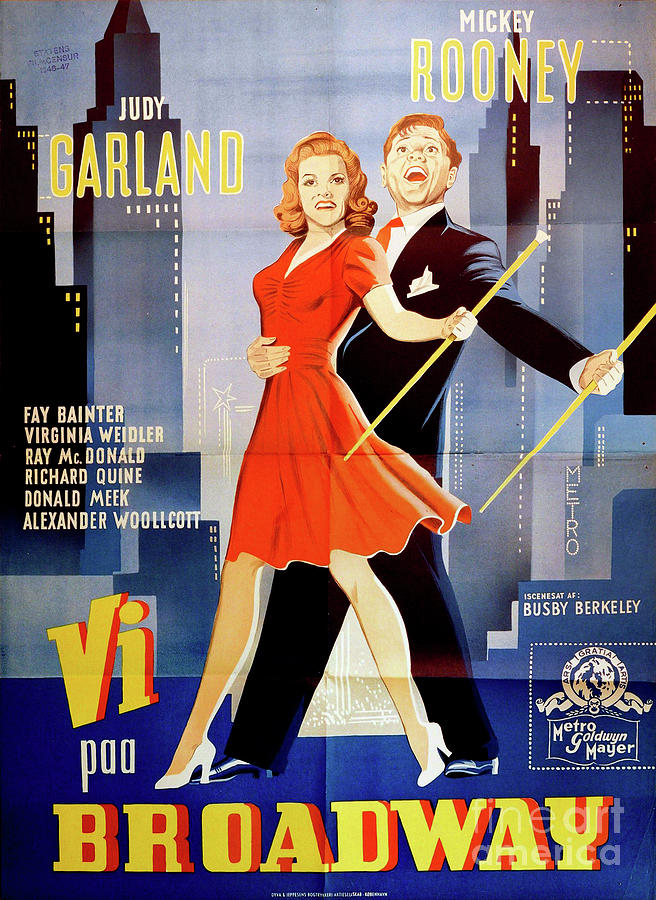Babes on Broadway, 1941 Mixed Media by Movie World Posters