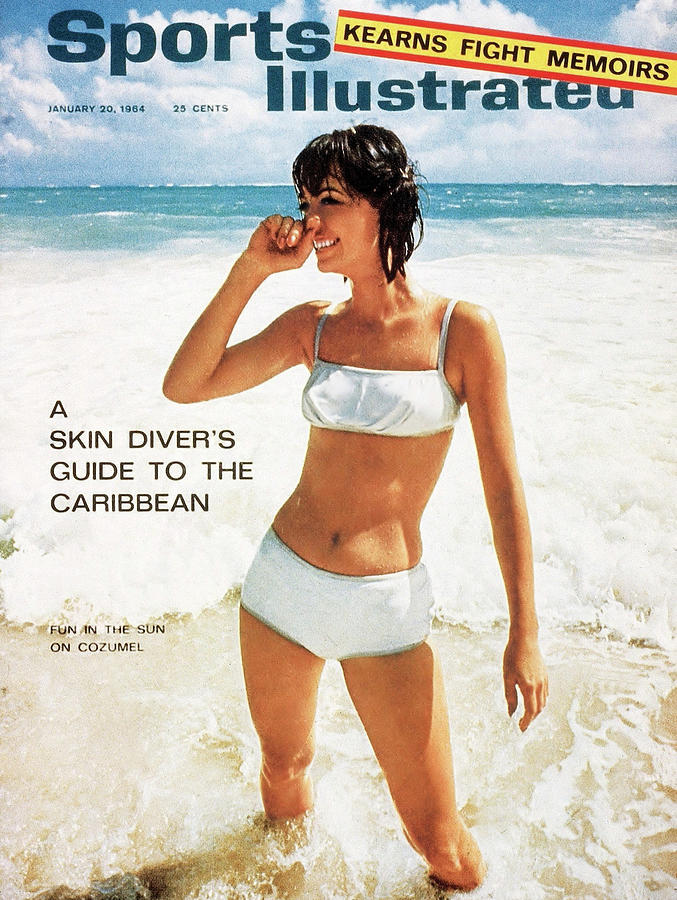 Portrait Photograph - Babette March, 1964 Sports Illustrated Swimsuit Cover by Sports Illustrated