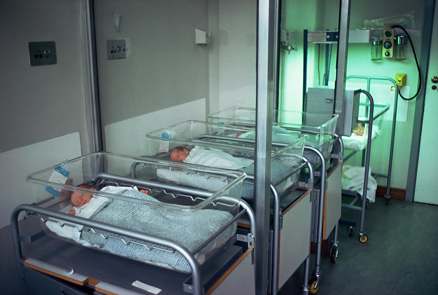 Babies in special baby care unit Photograph by Image Source