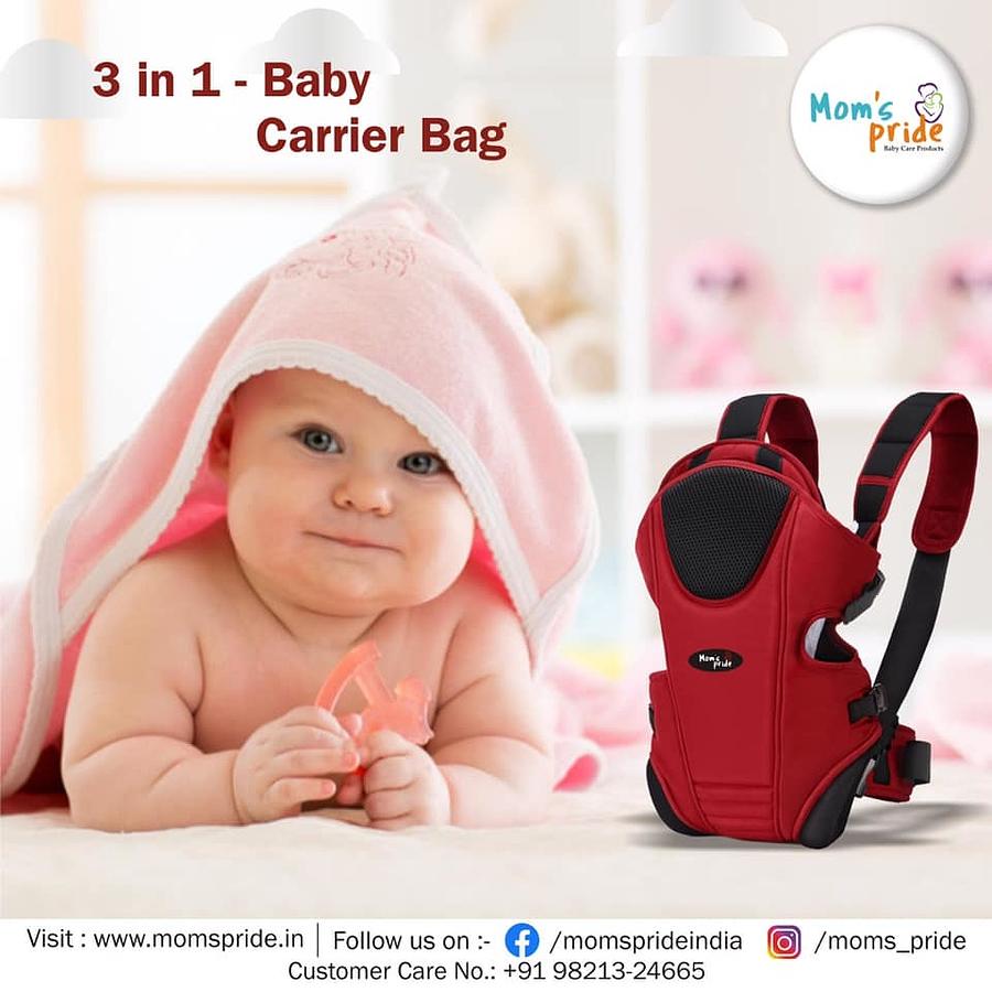 Baby Affordable Carrier Bag Mixed Media by Moms Pride Pixels