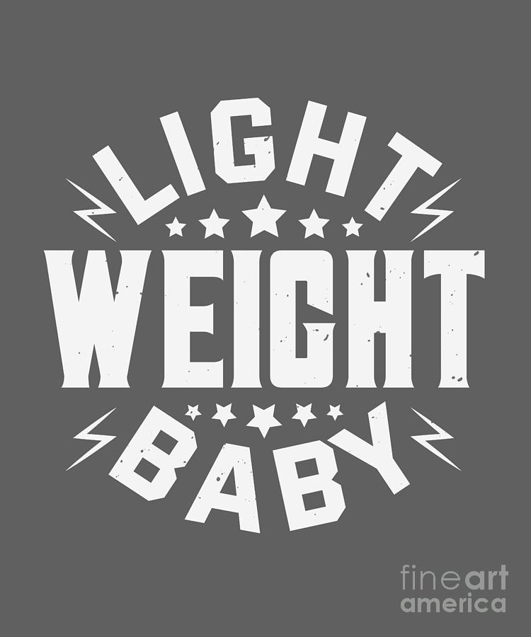 Cool Digital Art - Baby Child Gift Light Weight Baby by Jeff Creation