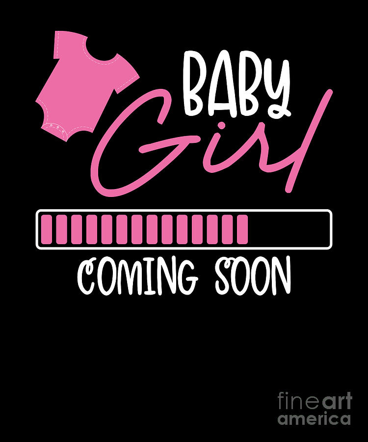 Baby girl coming soon Digital Art by BeMi90 Fine Art America