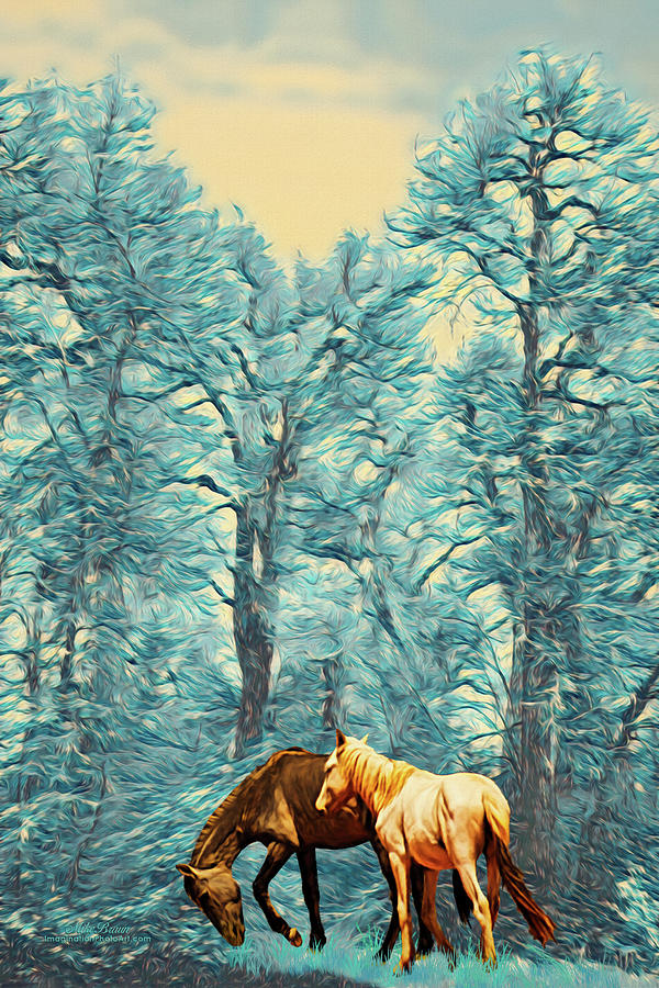 Baby Its Cold Outside Digital Art