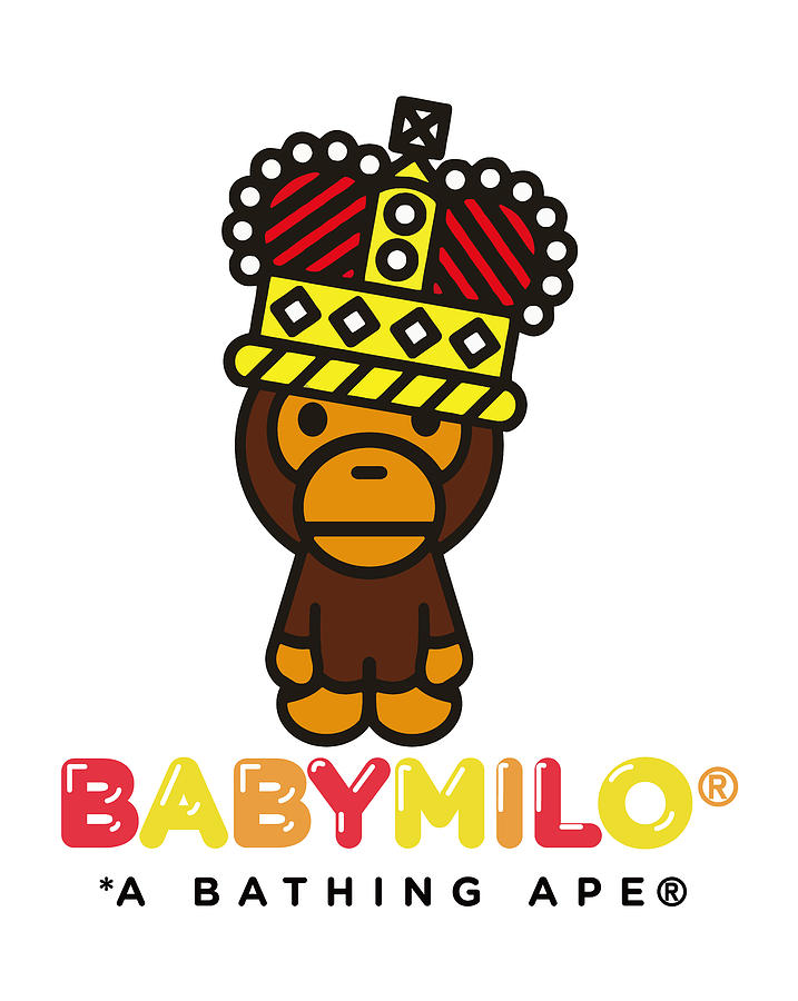 BABY-MILO CROWN a bathing ape by Allene Walsh