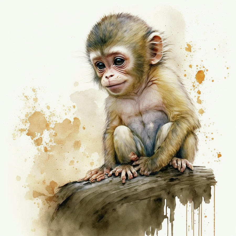 Baby Monkey Photograph by Athena Mckinzie - Fine Art America