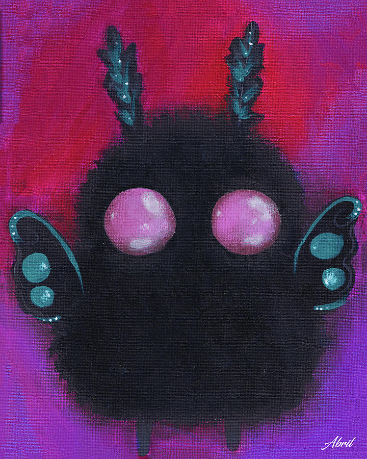 Baby Moth Painting by Abril Andrade
