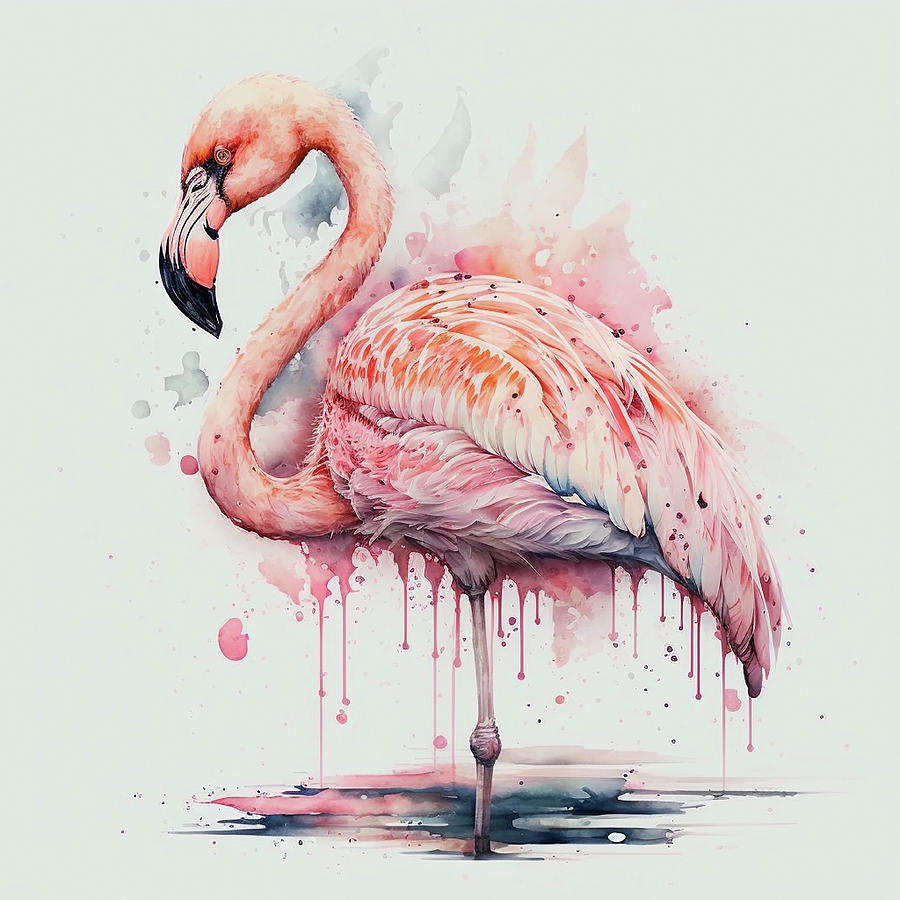 Baby Pink Flamingo Photograph by Athena Mckinzie