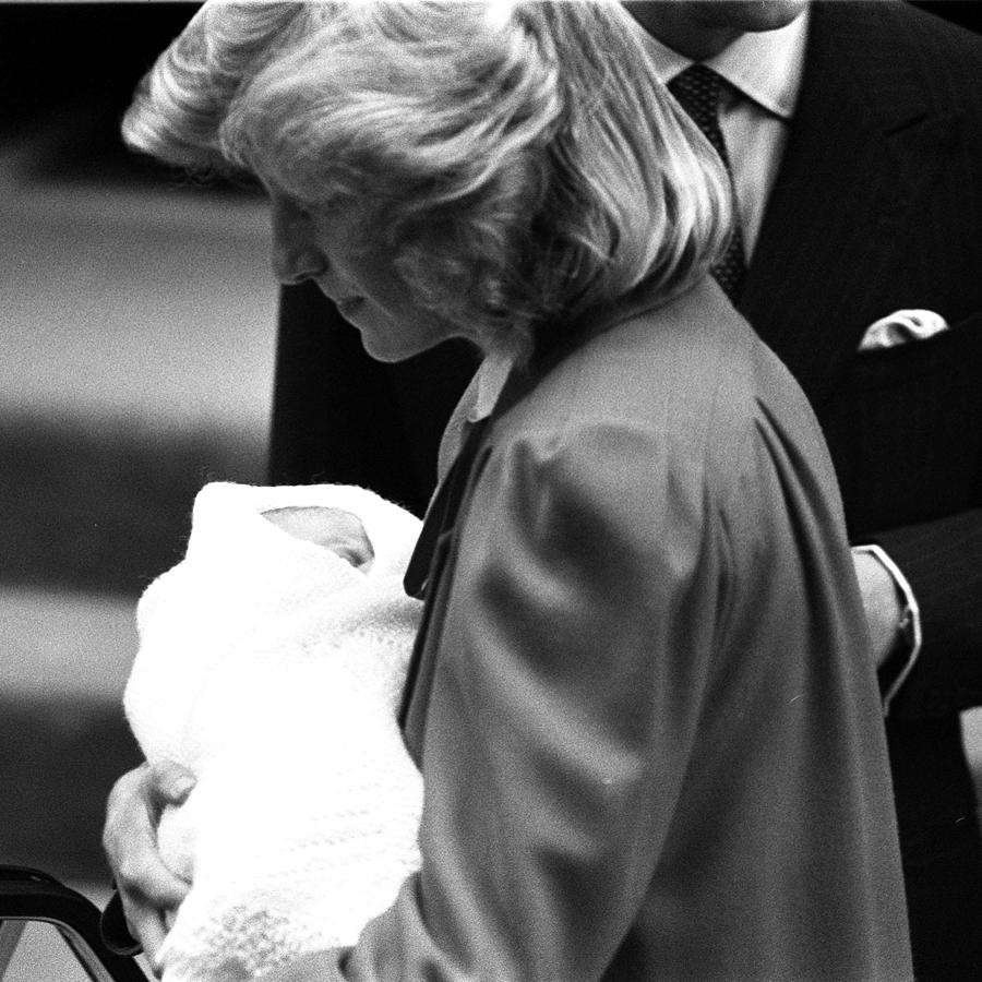 Baby Prince Harry Photograph by PA Images