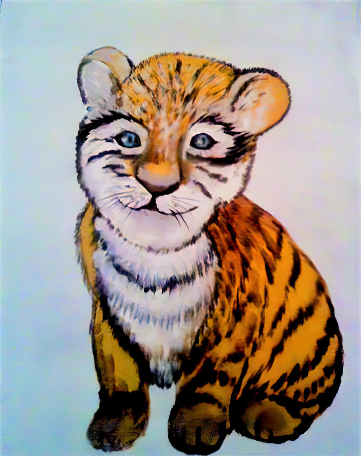 Tiger Printable Wall Art / Nursery Wall Decor / Tiger Pencil Drawing / Baby  Animal Print / Safari Nursery Art / PRINTABLE A22 - Etsy