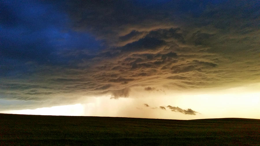 Baby Wall Cloud Photograph by Ally White