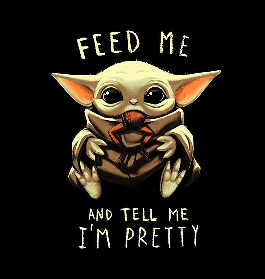 Cute Baby Yoda Graphic · Creative Fabrica