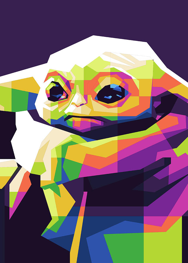 Baby Yoda Grogu ART - Digital Image, Print, Download, Photo Quality, JPEG  ART