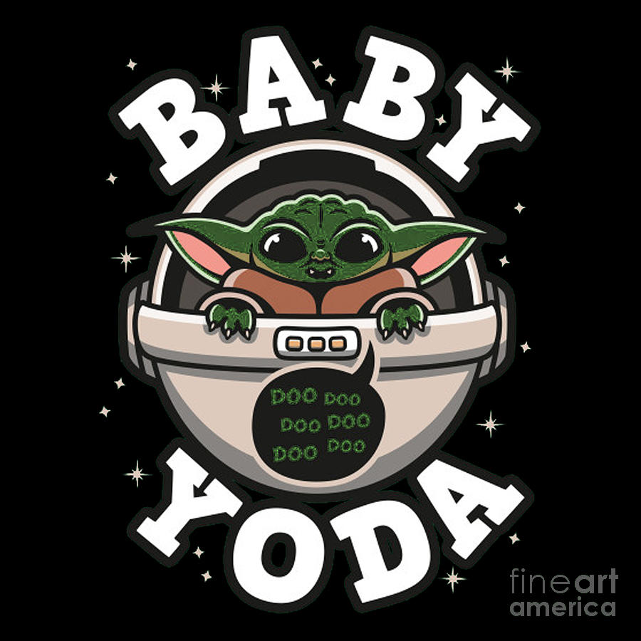 Baby Yoda Digital Art by Woodson Fritz | Fine Art America