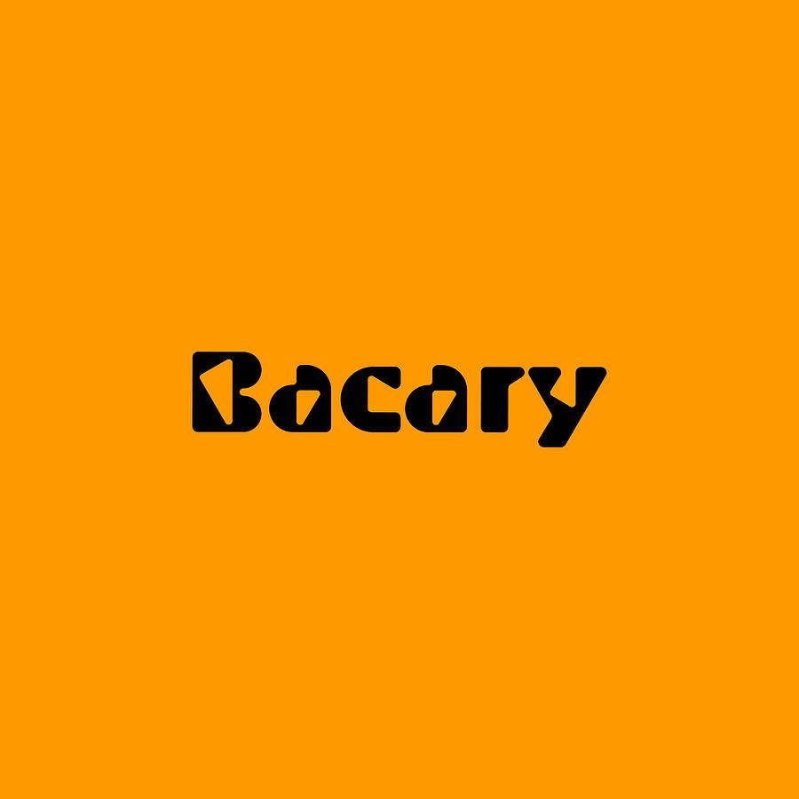 Bacary #Bacary Digital Art by TintoDesigns