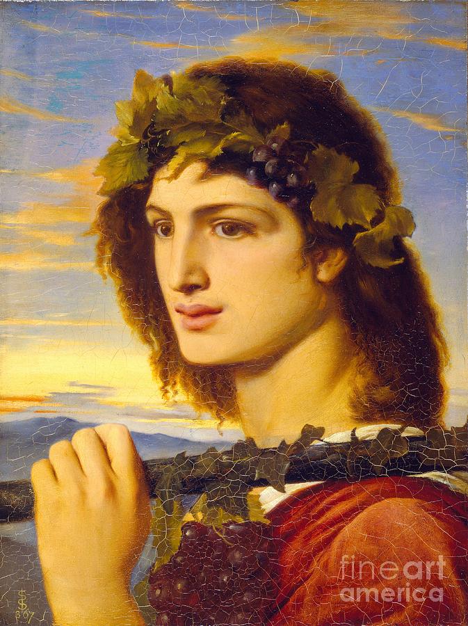 Bacchus - 1867 - Painting by Simeon Solomon