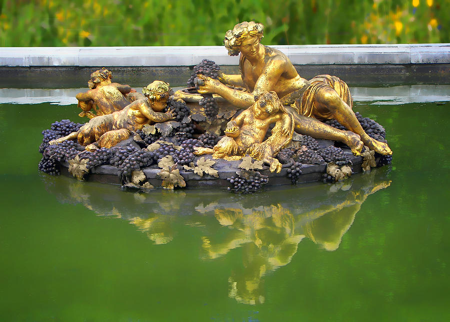 Bacchus Fountain Photograph by Nikolyn McDonald