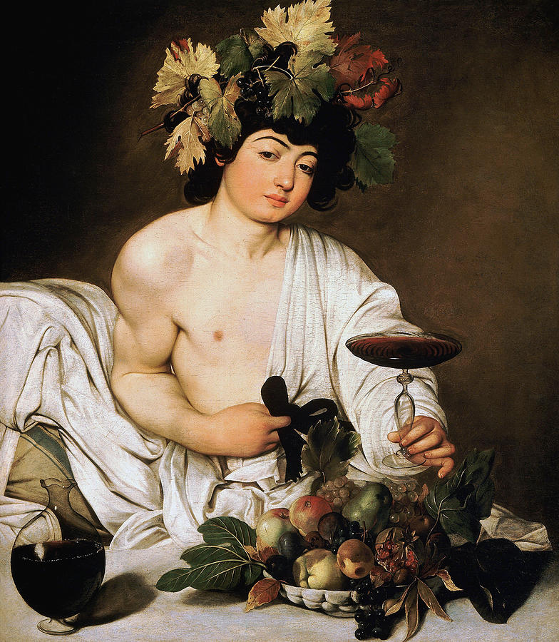 Bacchus Is A Baroque Oil On Canvas Painting Created By Caravaggio In   Bacchus Is A Baroque Oil On Canvas Painting Created By Caravaggio In 1596 It Lives At The Uffizi Ga Timeless Images Archive 