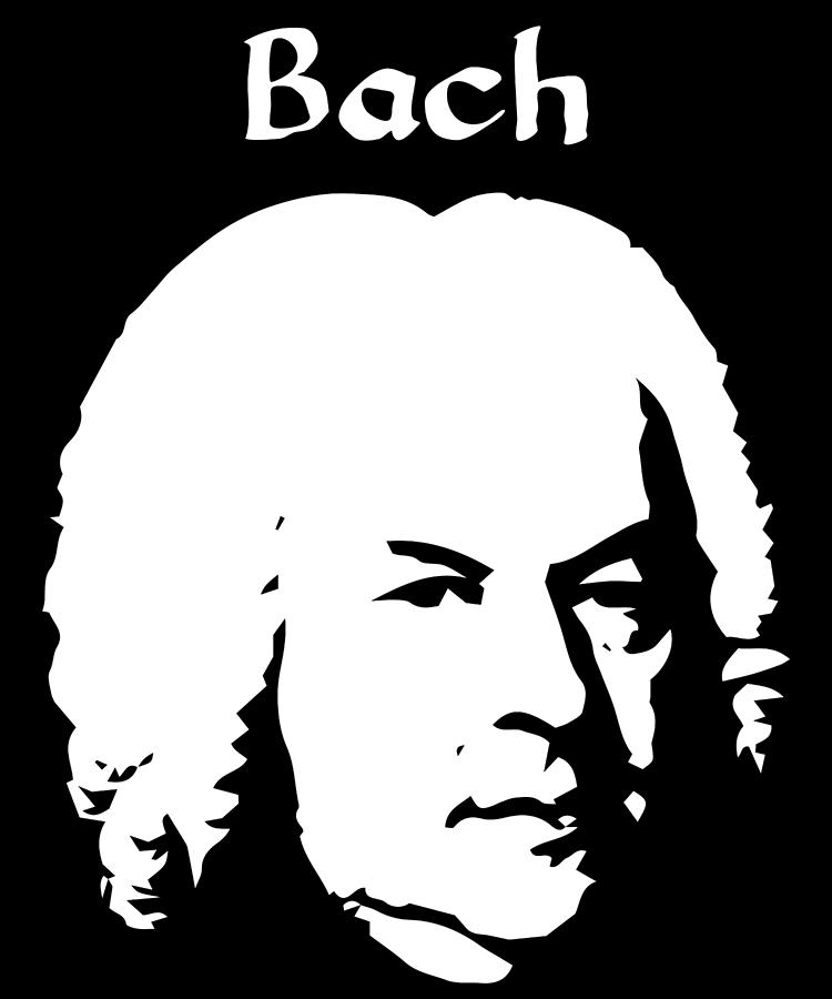 Bach Digital Art by Flippin Sweet Gear