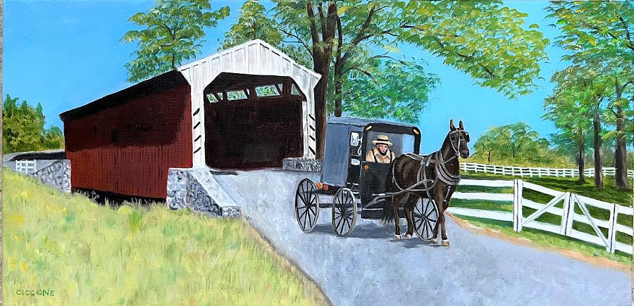 Back in Time Painting by Jill Ciccone Pike