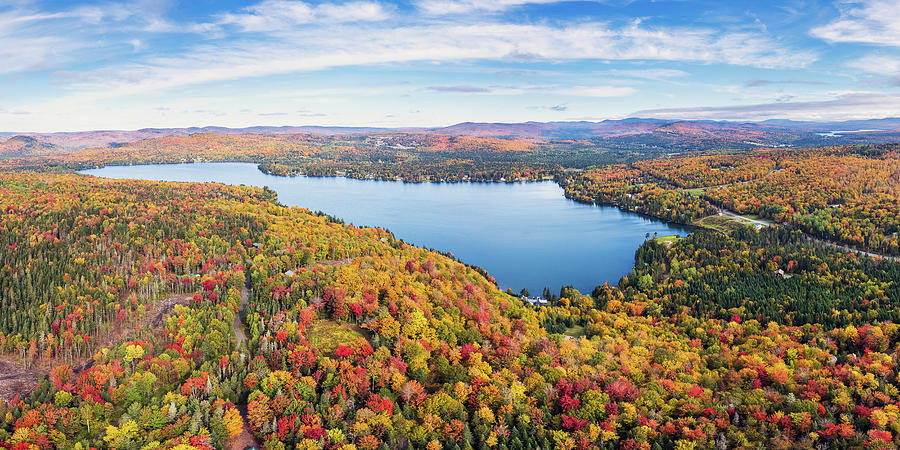 Back Lake Pittsburg New Hampshire October 2021 Photograph by John Rowe
