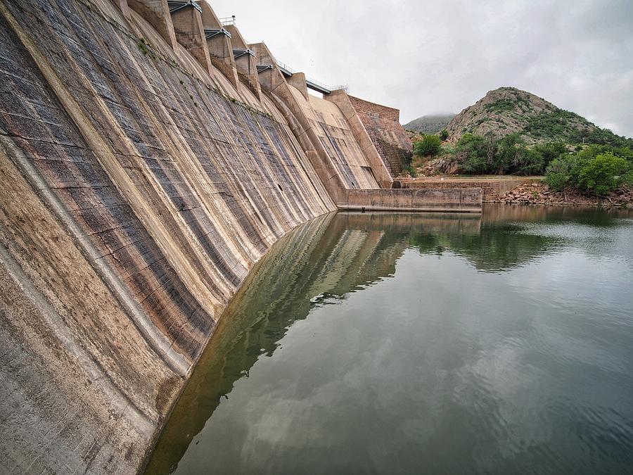 Back of the Dam  Photograph by Buck Buchanan