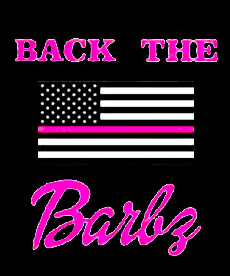 Back The Barbz Poster Trending Painting By Morgan Freddie 