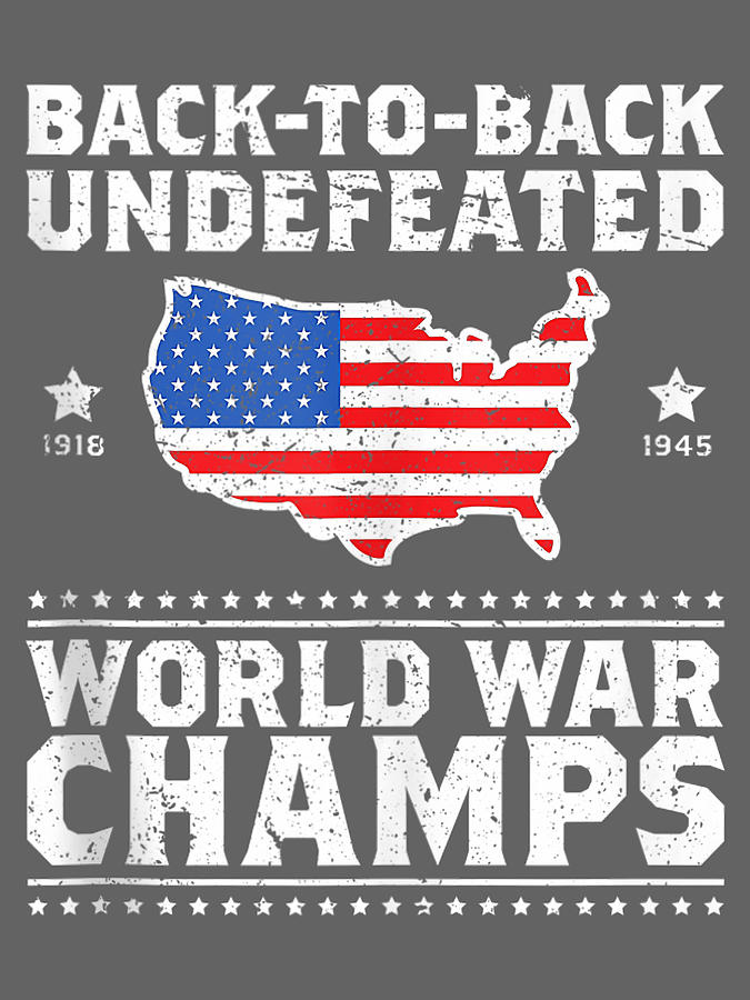 back to back undefeated world war champs