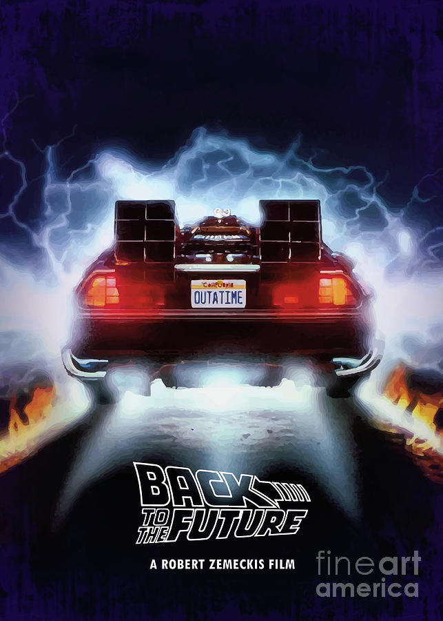 Back To The Future Digital Art by Bo Kev