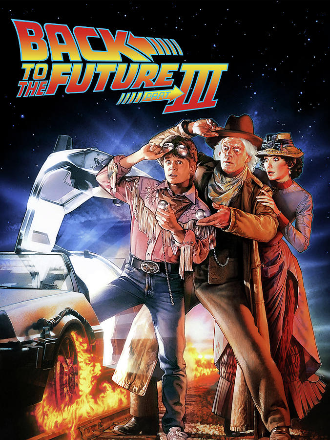 Back To The Future Movie Poster Digital Art by Michelle Sorenson Art ...