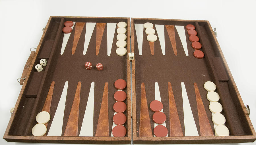 Backgammon board game Photograph by PhotoStock-Israel