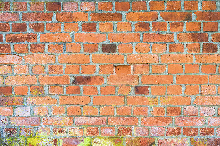 Background texture of red brick stone wall Photograph by Alex Winter ...