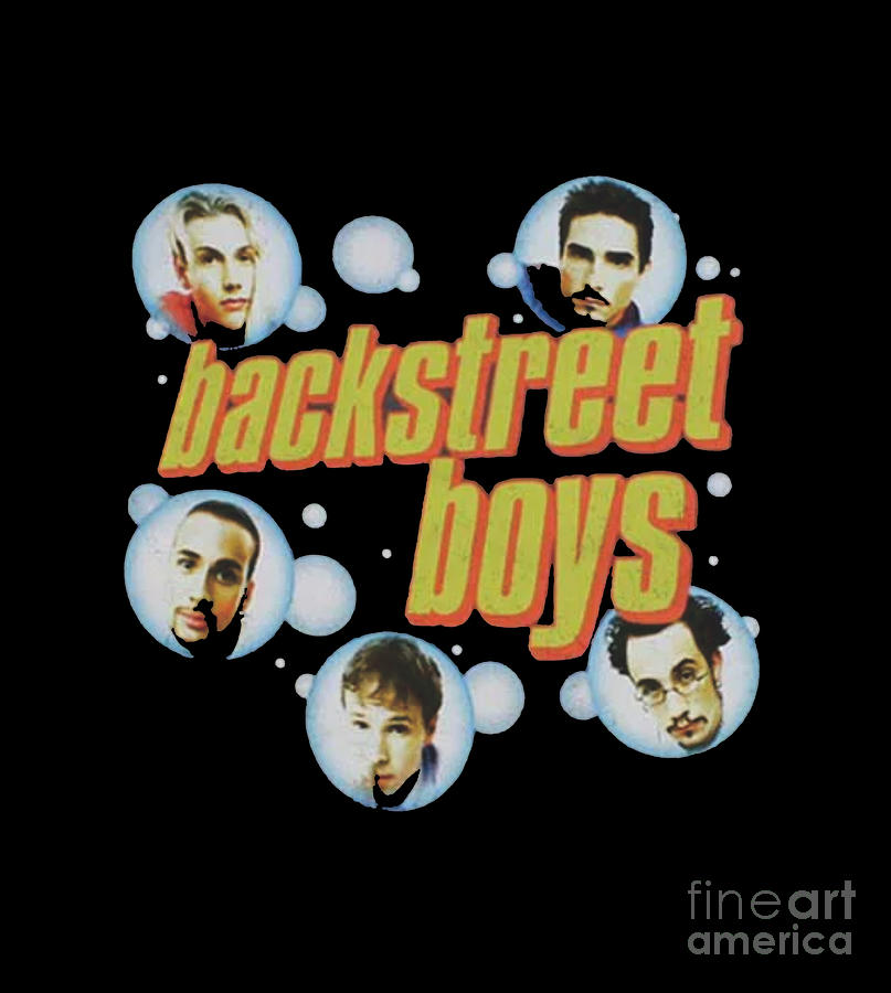 Backstreet Boys Digital Art By Regina G Maxey - Fine Art America