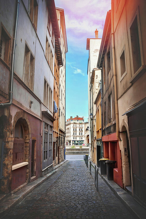 Backstreets of Old Lyon France Photograph by Carol Japp
