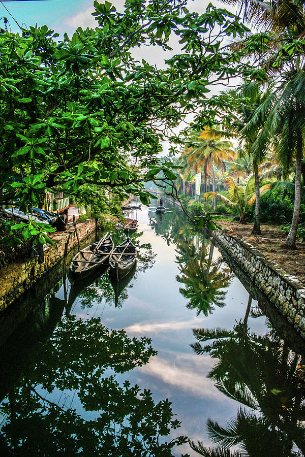 Backwater Canal Photograph by Sonny Marcyan