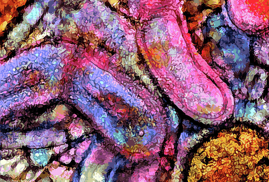 Bacteria Semi-Abstract #1 Digital Art by Russell Kightley