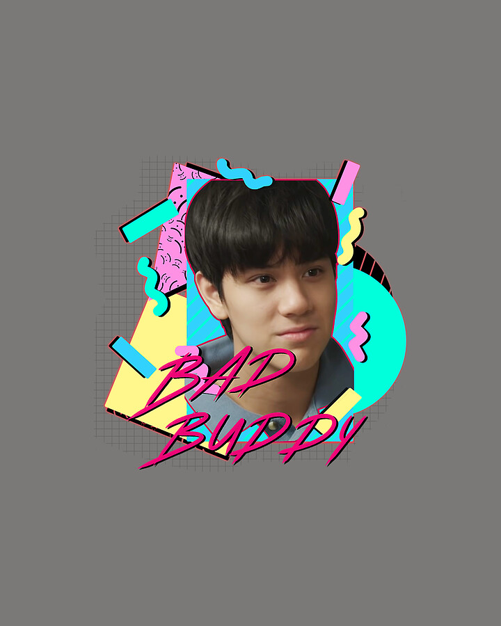 Bad Buddy Pran 90s Style Digital Art by Hanna Hall Fine Art America