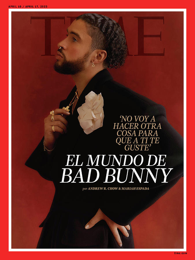 Bad Bunny Photograph by Photograph by Elliot and Erick Jimenez for TIME
