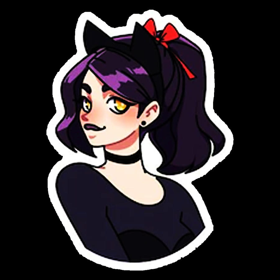 Bad Girl Anime Digital Art by Hamza Van den Berg Pixels