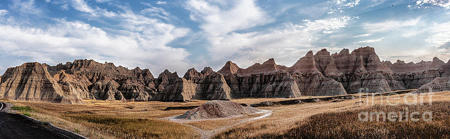Bad Lands National Park Peaks Photograph by Daniel Hebard