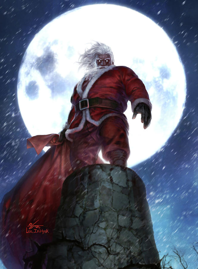 Bad Santa v6 Digital Art by Robert Banach Bad Santa v6 Digital Art by Robert Banach