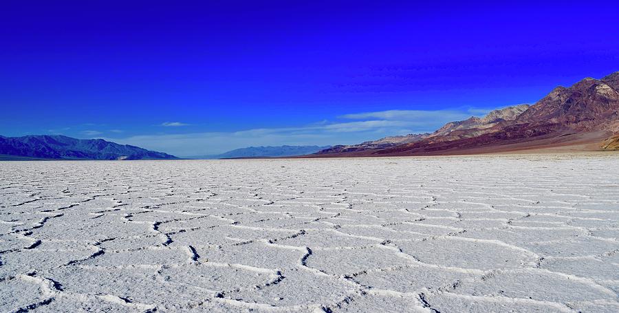 Panaromic Salt Flats@Badwater Basin,CA Photograph by Bnte Creations