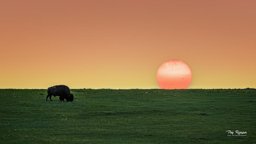 Badland Daybreak Photograph by Peg Runyan