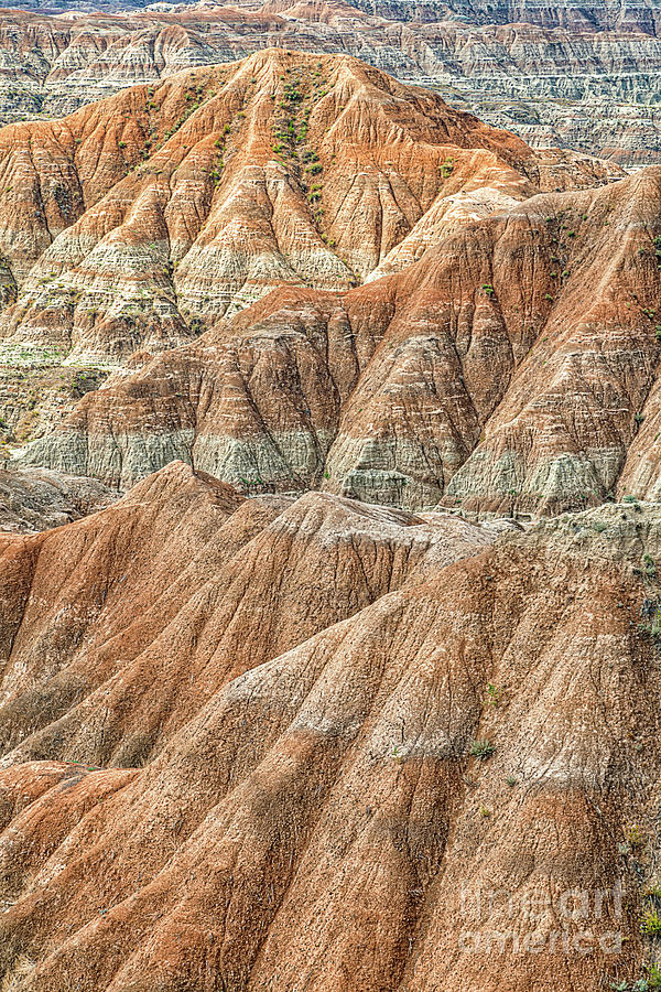 Nature Photograph - Badlands Abstract by Art Wager